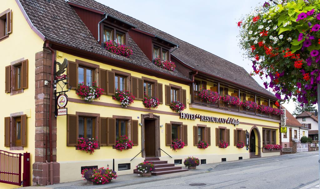 Hotel Restaurant A L'Aigle Wimmenau Exterior foto