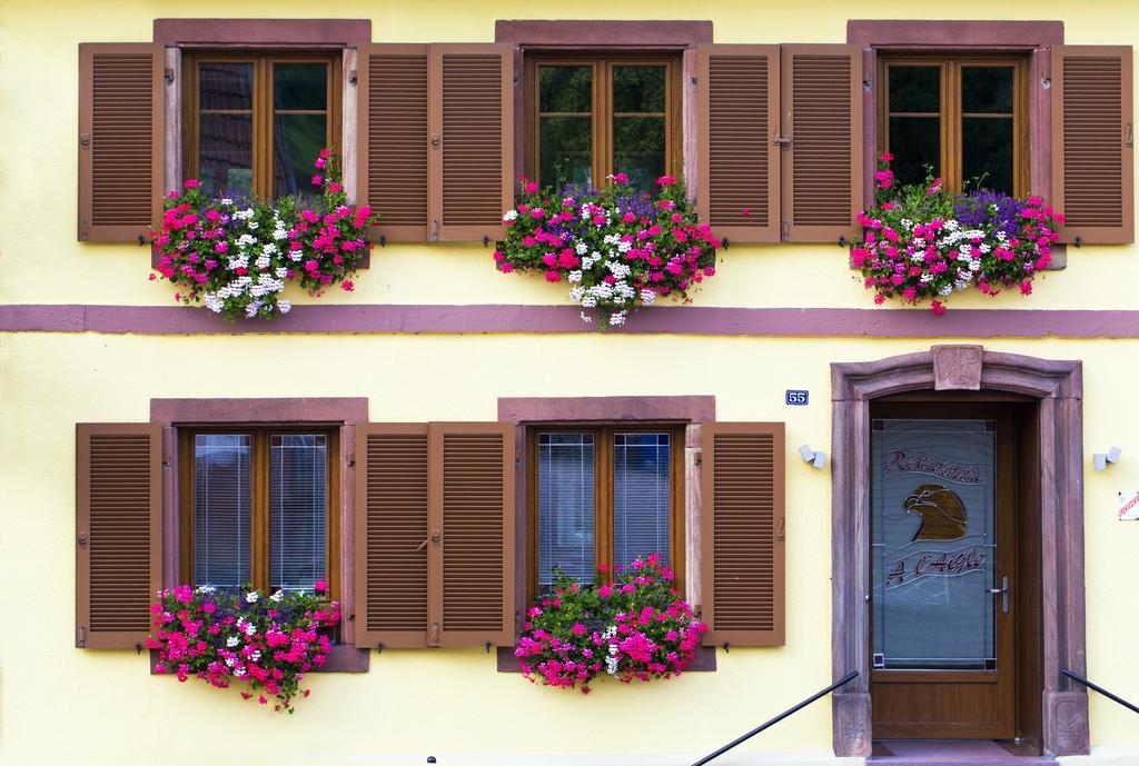 Hotel Restaurant A L'Aigle Wimmenau Exterior foto