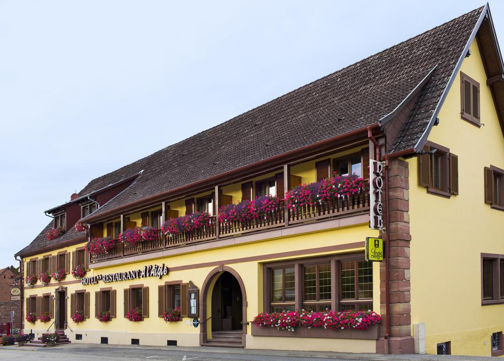 Hotel Restaurant A L'Aigle Wimmenau Exterior foto